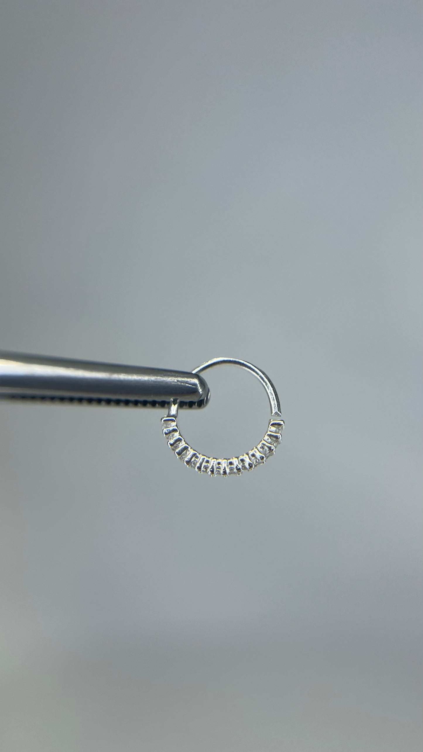 Piercing argola prata 925